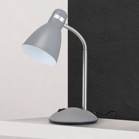 Orion - Stolná lampa SCHOOL 1xE27/40W/230V sivá/matný chróm