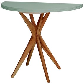 Okrúhly rozkladací jedálenský stôl 45x90 cm Jubi – Ragaba