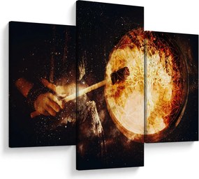 Obraz - Šamanská bubon (90x60 cm)