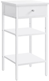 Nočný stolík ARIN biely