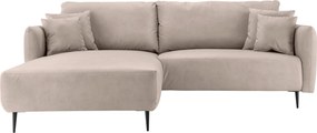 XXXLutz ROHOVÁ SEDAČKA, textil, béžová Livetastic - Sedačky - 002310012370