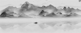 Obraz - Japonské jazero (120x50 cm)