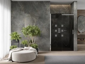 Mexen OMEGA posuvné sprchové dvere do otvoru 150 cm, šedé, 825-150-000-01-40
