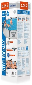 Bestway Rámový bazén 305 x 76 cm Bestway 56406