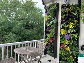 Živé stavby Vertikálna záhradka - 1 kvetináč na vertikálne pestovanie