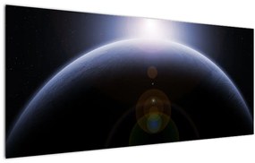 Obraz vesmírneho telesa (120x50 cm)