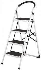 4Home Skladacie oceľové schodíky Steps, 4 stupne, 4 stupne