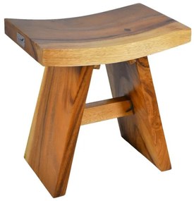 Divero 4260 Stolička z masívneho dreva