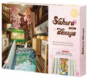 RoboTime Miniatúra domčeka Sakurová ulička
