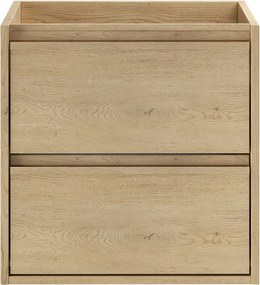 Závěsná skříňka pod umyvadlo Viola 50 cm dub cremona