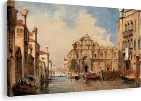Obraz - Jules-Romain Joyant, The Scuola di San Marco, Venice, reprodukcia (90x60 cm)