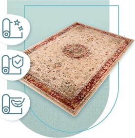 Koberec OMEGA Polonia Kordoba svetlý rubín