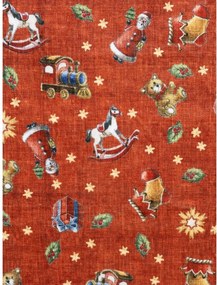 Červený/zelený behúň s vianočným motívom 80x200 cm Toy's Delight Nostalgic Noel Red Green – Villeroy&amp;Boch