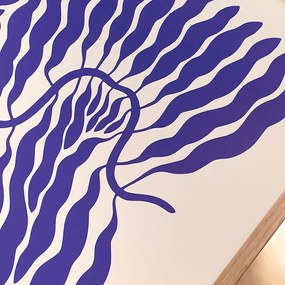 The Poster Club Plagát Little Blue by Linnéa Andersson 30x40 cm