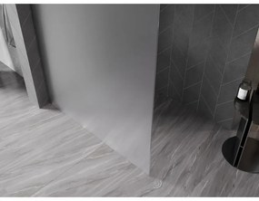 Mexen, Mexen Kioto-X sprchová stena 60 x 200 cm, mráz 10 mm, pištoľový kov - 800-060-101-95-30-X