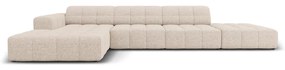 Béžová rohová pohovka (ľavý roh) Chicago – Cosmopolitan Design