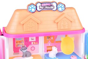 Skladací domček pre zvieratká s figúrkami Jokomisiada ZA5420