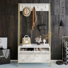 Vešiak s botníkom Devin White