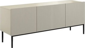 TV stolík Nicole 150 cm - kašmírová / čierna