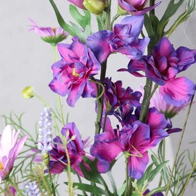 Kytica DELPHINIUM, SEDMOKRÁSKA, LUČNÉ KVETY 97 cm