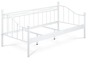 BONTEC Jednolôžková posteľ 208x98cm, kov, čierna, BED-1905 BK Farba: Čierna
