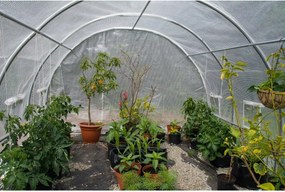 Skleník G21 300 x 400 x 200 cm, biely