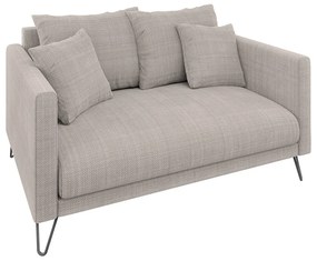 Svetlohnedá ženilková pohovka 140 cm Freya – Ropez