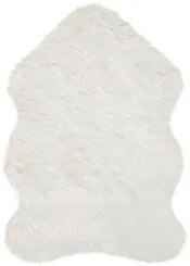 Flair Rugs koberce Kusový koberec Faux Fur Sheepskin Ivory - 60x90 cm