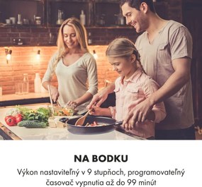 Klarstein Delicatessa 77 Hybrid, vstavaná indukčná varná doska, 7000 W, 4 zóny