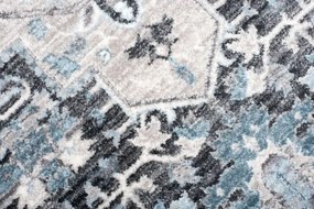 Koberec MYSTIC 3783A antracit / strieborný