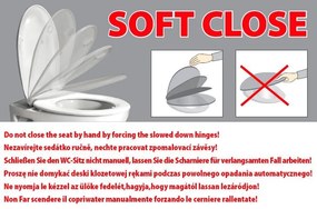 GSI GSI, KUBE X, NORM WC sedátko Soft Close SLIM, duroplast, biela, MS76SN11