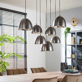 Luster 78-28 4+3L Ø20-25cm Mirror  - Komfort-nábytok