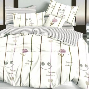 Posteľné obliečky KIDDO WHITE SMILE 140x200 cm