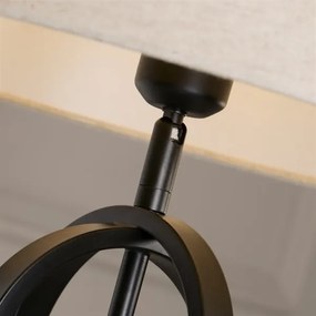 Searchlight EU91101NA - Stolná lampa CHIC 1xE27/60W/230V béžová