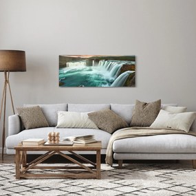 Obraz - Vodopády (120x50 cm)