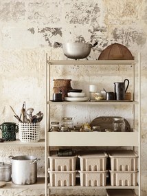 Ferm Living Keramický kôš Off White Large