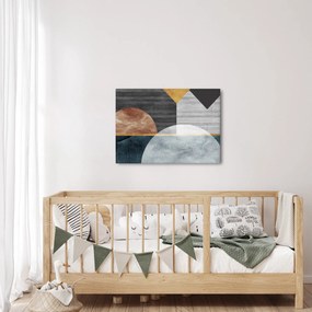Obraz - Tvary a textúry (70x50 cm)