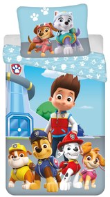 Detské obliečky Paw Patrol 140×200 + 70×90 cm – obojstranné, 100% bavlna, oficiálna licencia