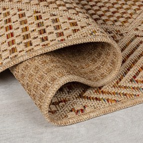 Vnútorný a vonkajší koberec v prírodnej farbe 160x230 cm Nora Diamond – Flair Rugs