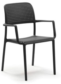 BORA ARMCHAIR záhradná stolička s podrúčkami tortora