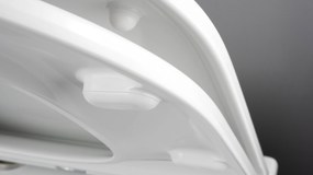 Deante Závesný WC komplet bez okraja Round - CGRD6ZPW, vrátane SoftClose sedadla