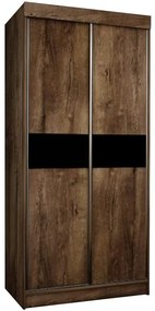 Skriňa Top 4 100 Tmavý jaseň