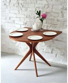 Jedálenský stôl v dekore duba 90x90 cm Jubi – Ragaba