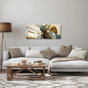Obraz - Vrtuľa starého lietadla (120x50 cm)