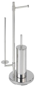 WENKO 22512100 - WC kefa UNIVERSALO NEO 30x73 cm nerez/strieborná