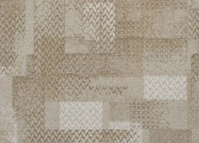 Koberce Breno Metrážny koberec FOLK 30, šíře role 400 cm, béžová, viacfarebná