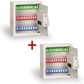 Sejf na kľúče s elektronickým zámkom, 100 kľúčov, 1+1 ZADARMO