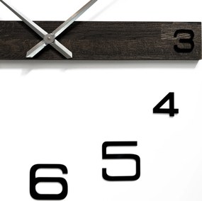 SENTOP | Minimalistické elegantné hodiny dubové drevo I SENTOP MAS023-3169-SILVER-80 analógové