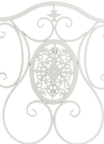 Kovová skladacia stolička Sibell (SET 2 ks) - Biela