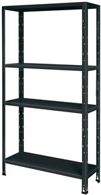 Regál, 160 × 84 × 30 cm, nosnosť police: 40 kg